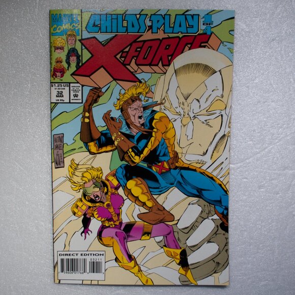 Lot of 5 X-Force Comic Books 28 29 30 31 32 Marvel 1993 1994 Run 28-32 90s X - Picture 4 of 6